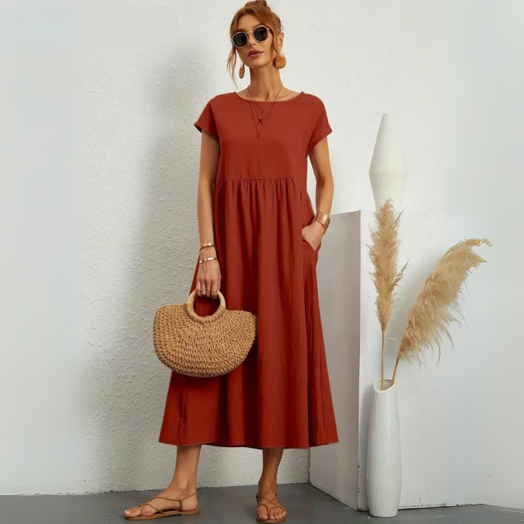 Leona™ | Casual Sleeve Dress