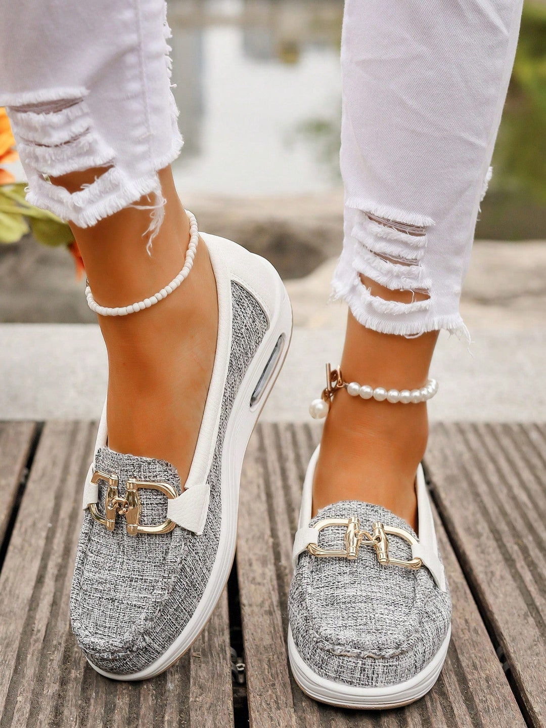Yasim | Flat Buckle Loafers
