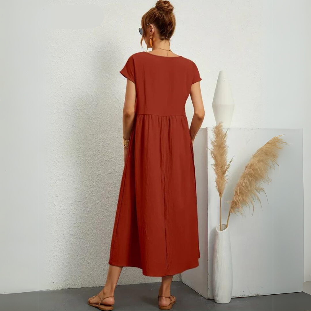 Leona™ | Casual Sleeve Dress