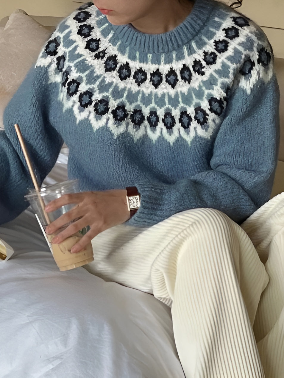 Maud | Jacquard Sweater