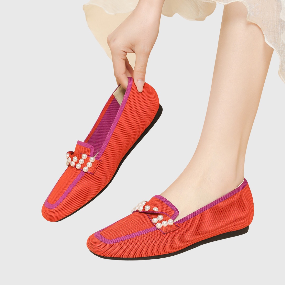 Melora | Pearl Comfort Loafers