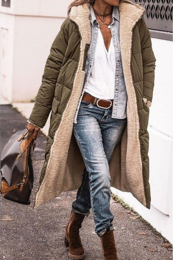 Sasha™ | Premium Elegant Reversible Coat