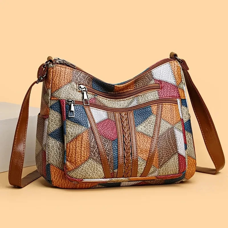 Madge PU Leather Handbag