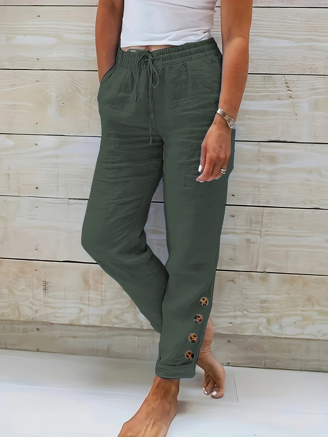 Linnea™ – Slim Straight Pants