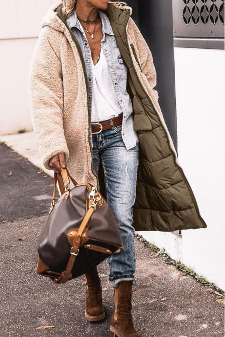 Sasha™ | Premium Elegant Reversible Coat