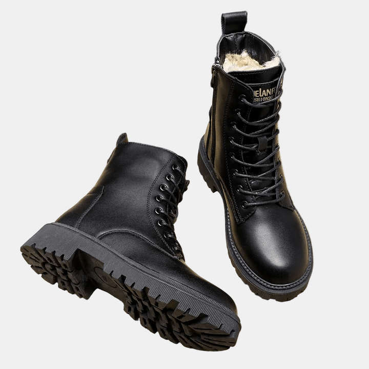 Alexis - Square Heel Ankle Boots
