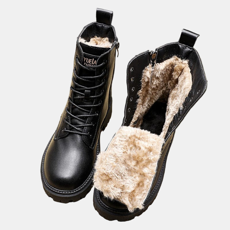 Alexis - Square Heel Ankle Boots