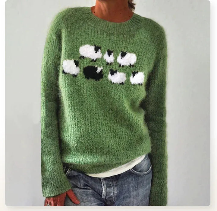 Poppy | Cozy Retro Sweater