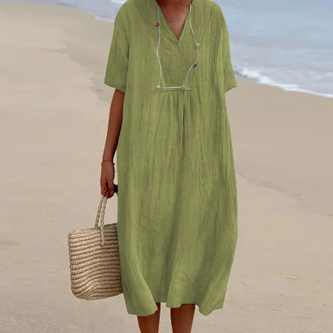 KARINA™ - Relaxed Fit Midi Dress