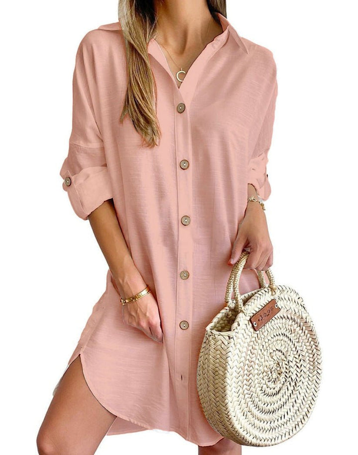 Beatrice | Chic Button Dress