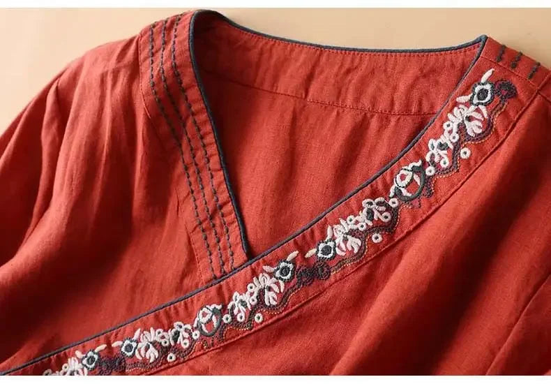 Lotus™ | Relaxed Pattern Breeze Blouse
