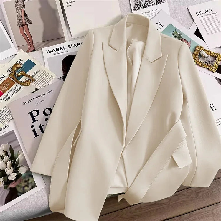 Lily™ - Trendy Lace-up Blazer