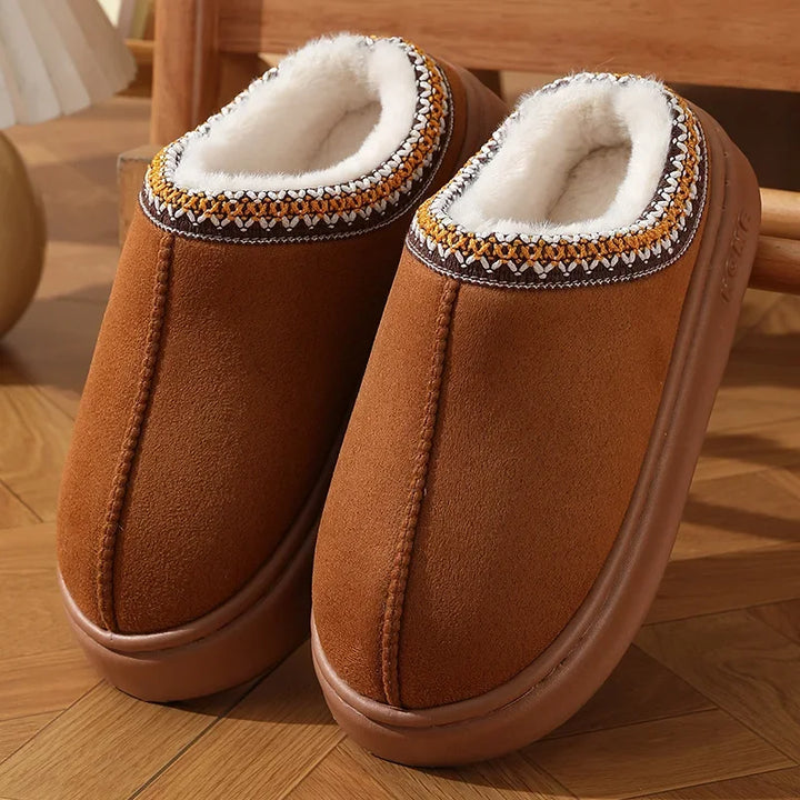 Chloe | Fluffy Platform Slippers™
