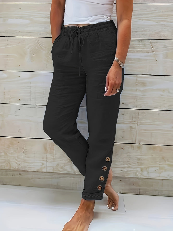 Linnea™ – Slim Straight Pants