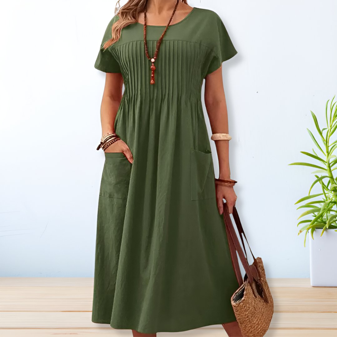 Brittany - Elegant Dress with Pockets