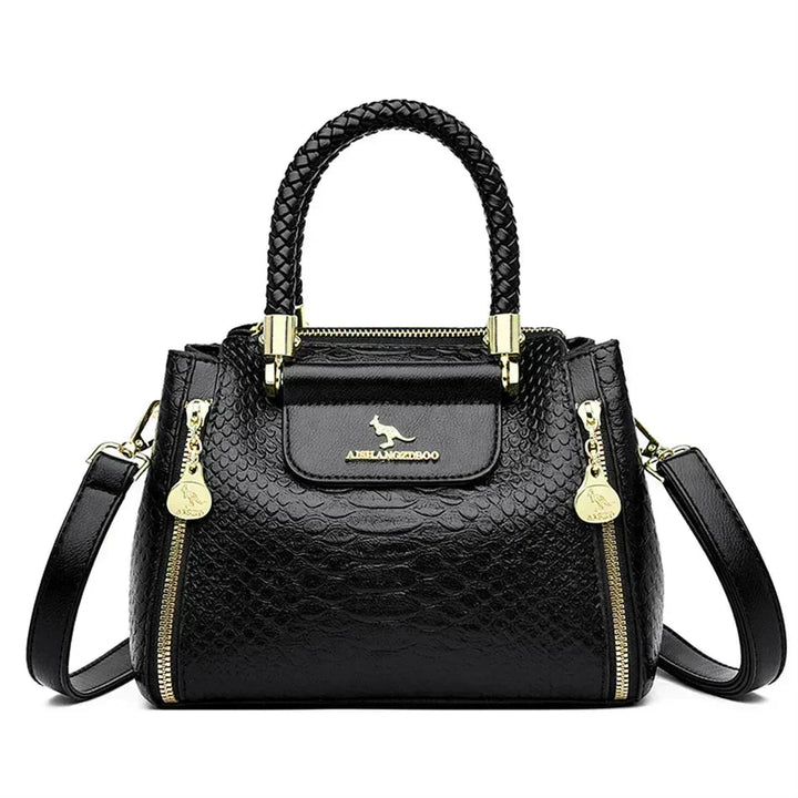 Sage | Designer Large Capacity Leather Bag