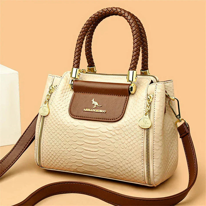 Sage | Designer Large Capacity Leather Bag