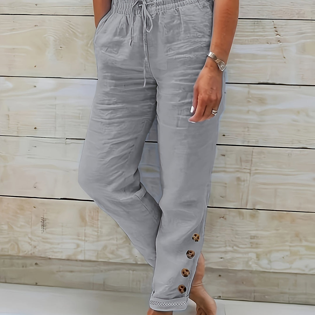 Linnea™ – Slim Straight Pants