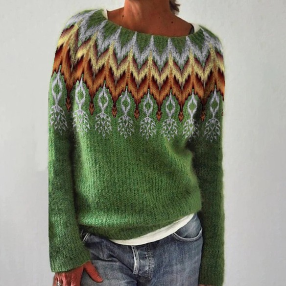 Emily | Cozy Retro Sweater