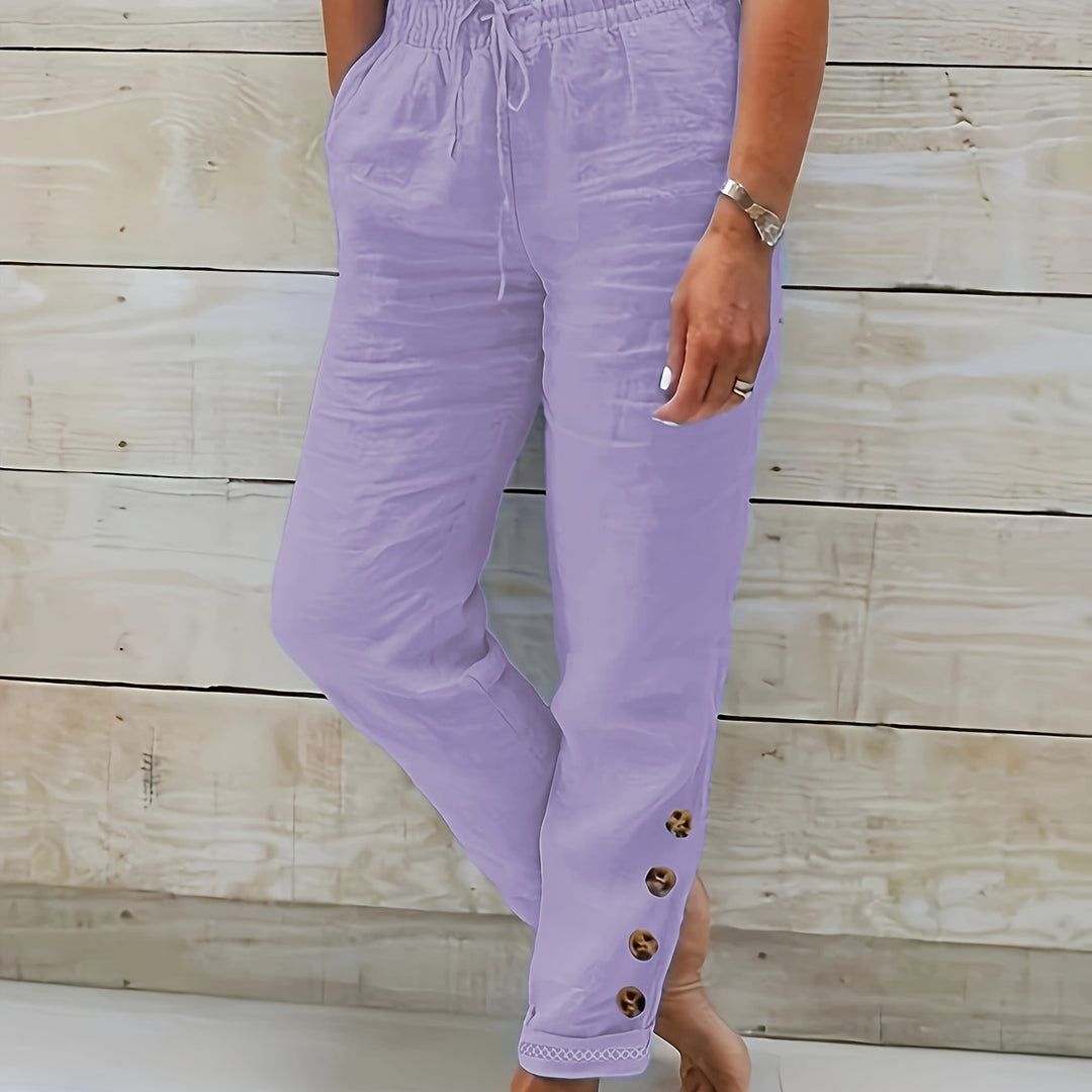 Linnea™ – Slim Straight Pants