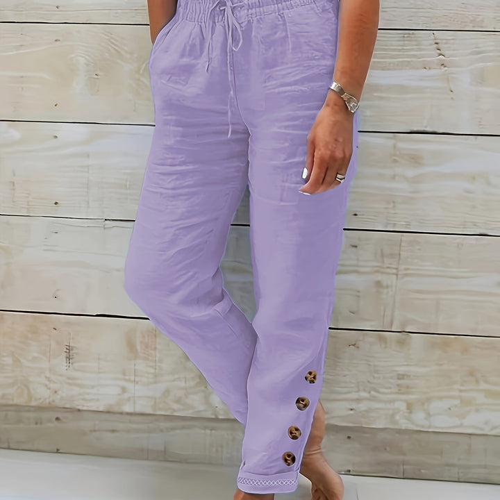 Linnea™ – Slim Straight Pants