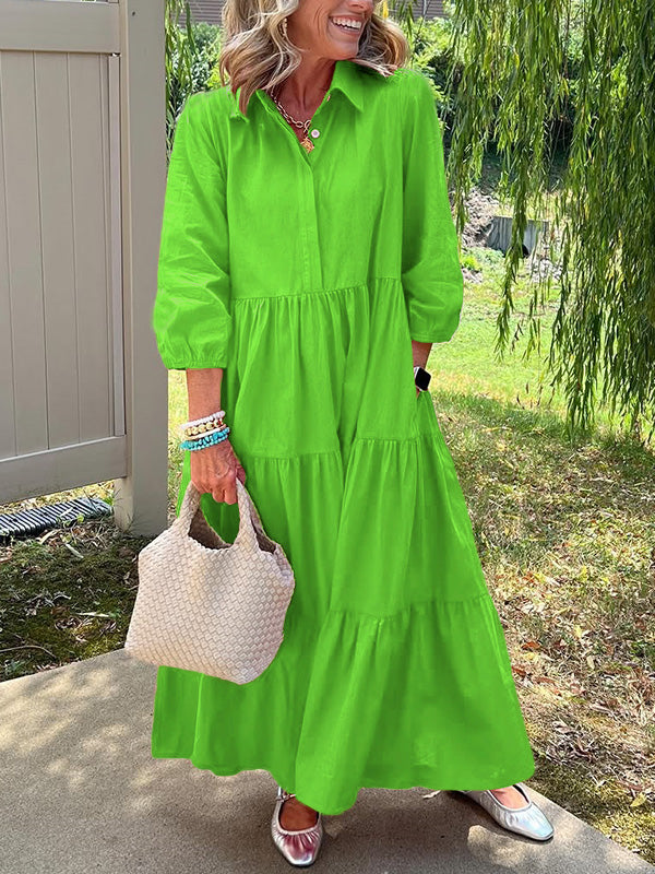 Emily™ | Relaxed Tiered Maxi Dress