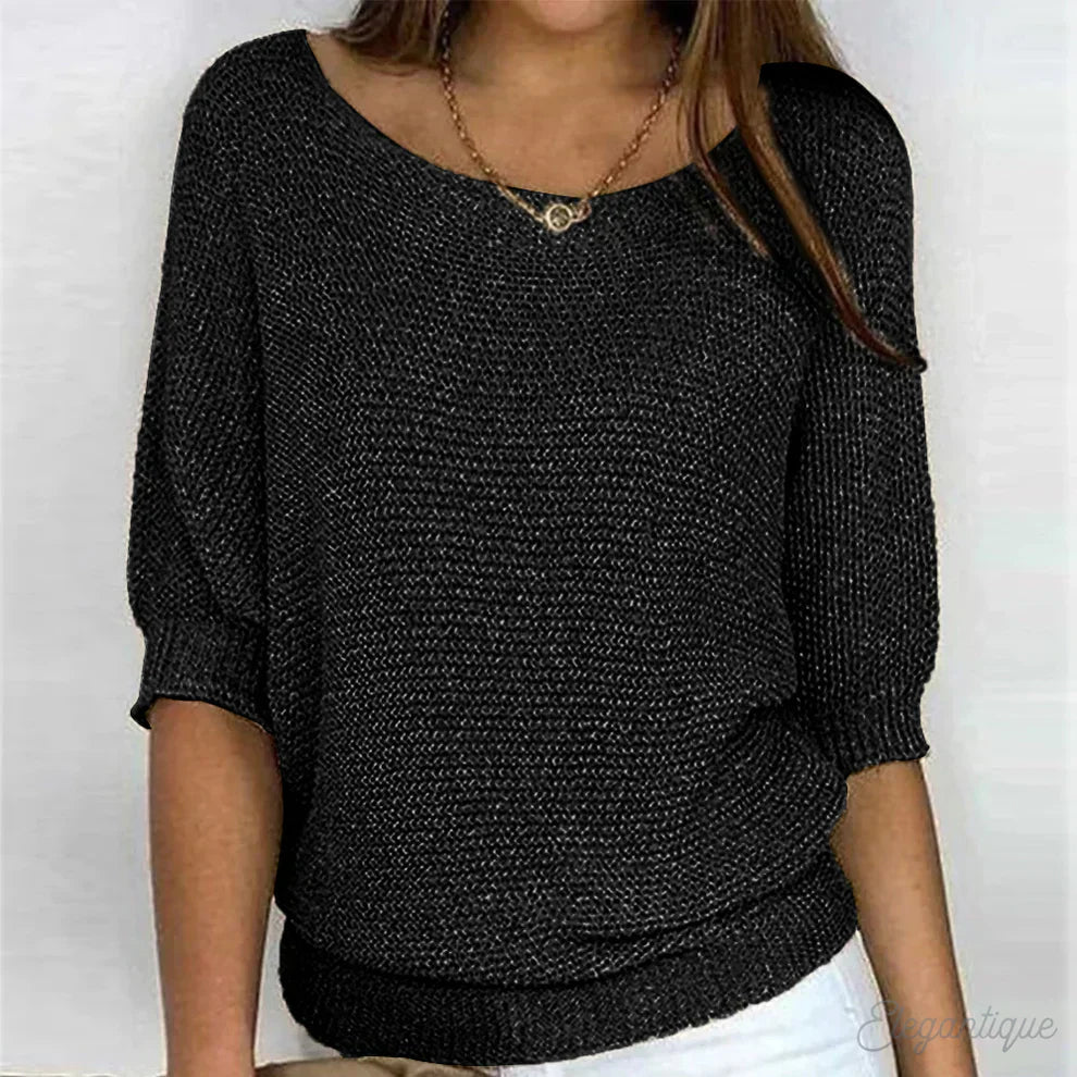 Luigia - Elegant Knit Sweater